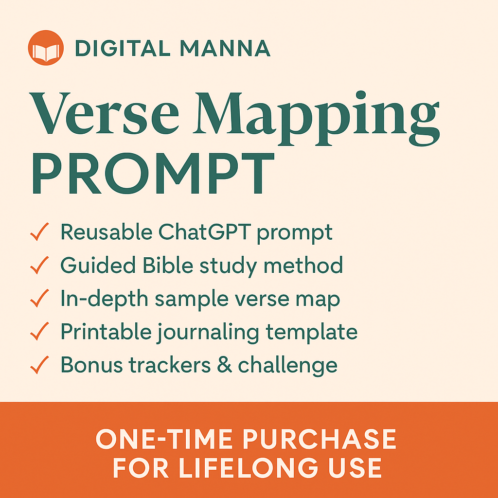 💥 Unlock the Scriptures Like Never Before — With Just One Prompt!