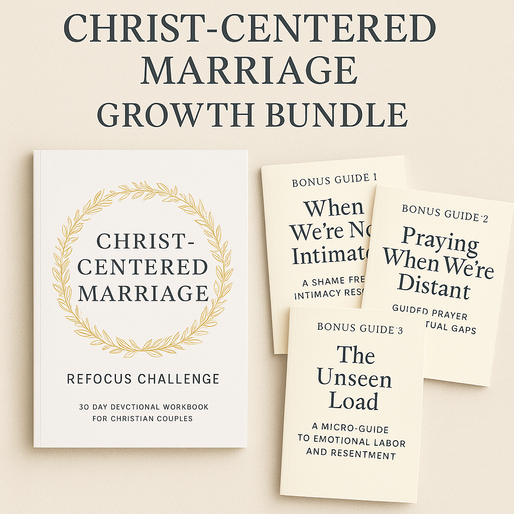Christ-Centered Marriage Growth Bundle – A Guided Collection for Deeper Connection