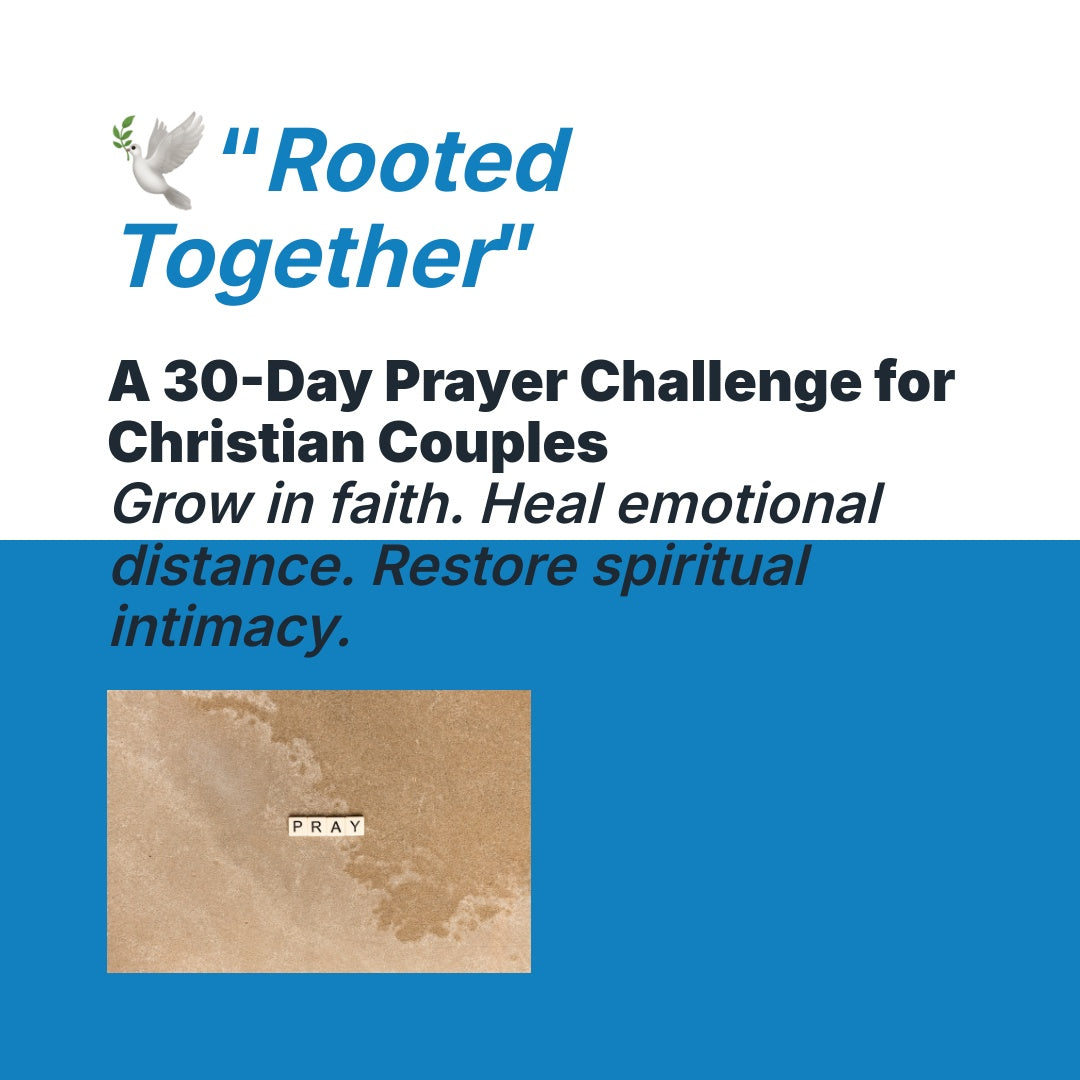Christian Couples Prayer Journal | 30-Day Marriage Devotional Challenge