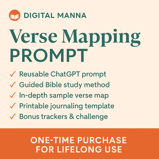 💥 Unlock the Scriptures Like Never Before — With Just One Prompt!