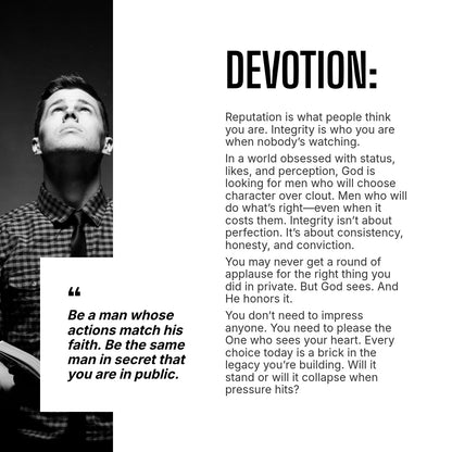 Strong & Steady: A 30-Day Devotional for Men Who Walk With God