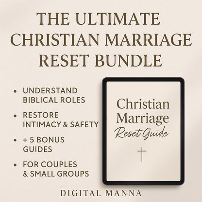 Understanding Roles and Responsibilities in a Christian Marriage - A Practical Guide for Building Unity, Intimacy, and Christlike Leadership