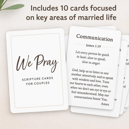 We Pray: Companion Card Set