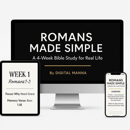 Romans Made Simple  A 4-Week Bible Study for Real Life